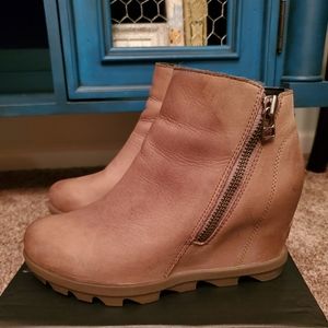 Joan of Arctic Wedge II Zip Bootie